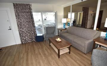 Two Bedroom One Bath Poolside