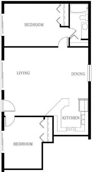 Unit 309 | Two Bedroom