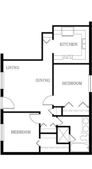 Unit 310 | Two Bedroom
